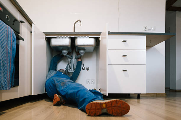 Professional Drain Cleaning technician working in North Palm Beach, FL